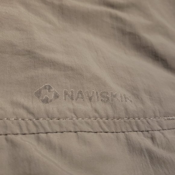 Naviskin Button Up Fishing Shirt Long Sleeve Outdoor Gray | Men's XXL Pre-owned - Picture 5 of 9